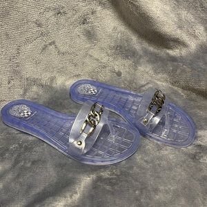 Vince Camuto flip flop / sandals - clear jellies